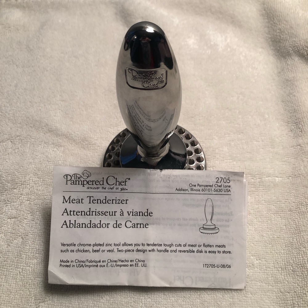 Pampered Chef Meat Tenderizer - Picture 2 of 4